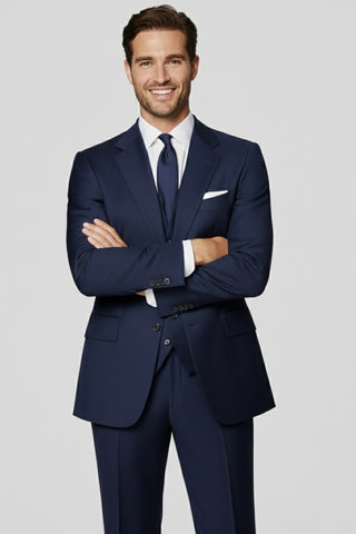 TRAJE AZUL 3 PIEZAS