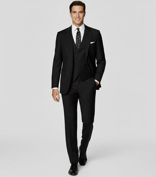 TRAJE NEGRO 3 PIEZAS