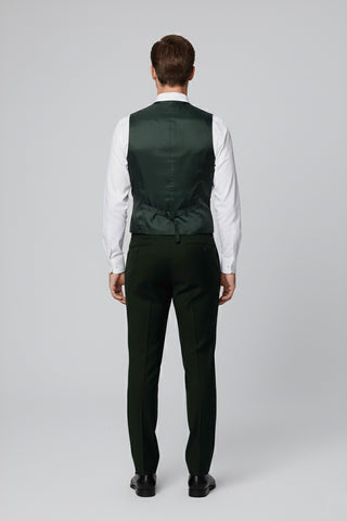 TRAJE VERDE OSCURO 3 PIEZAS